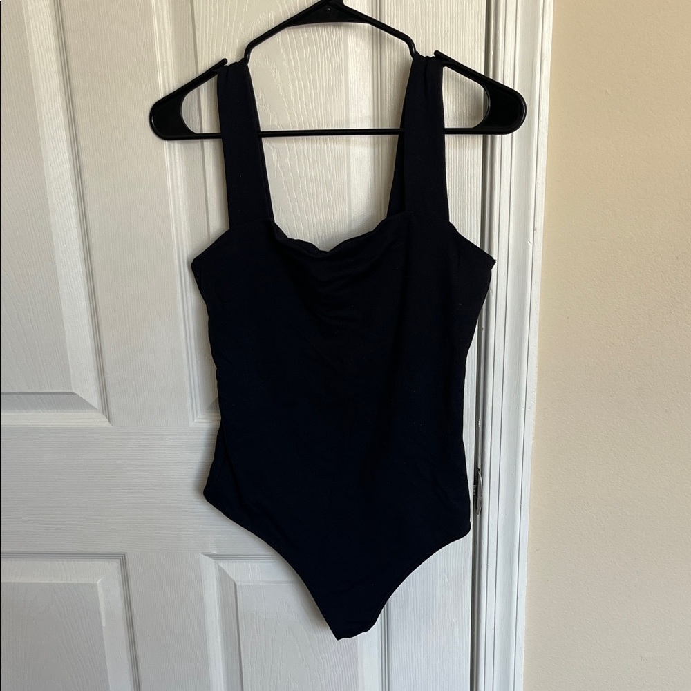 Abercrombie & Fitch Black One-Piece Bodysuit  Women’s (Size M)
